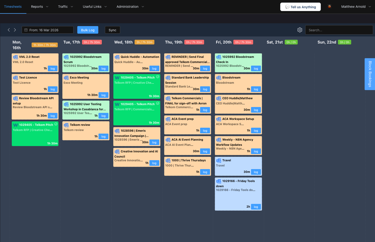 Chronos screenshot